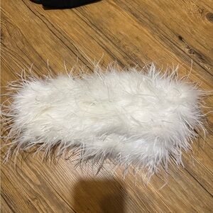 Windsor White Fluffy Crop Top